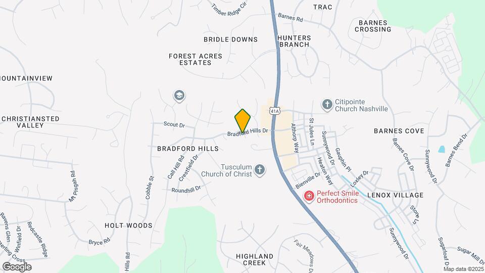 6015 Bradford Hills Dr Map and Location Details