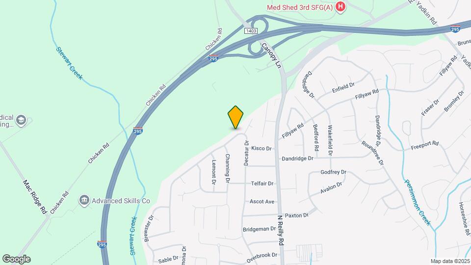 7526 Decatur Dr Mapa y Detalles de la Ubicación