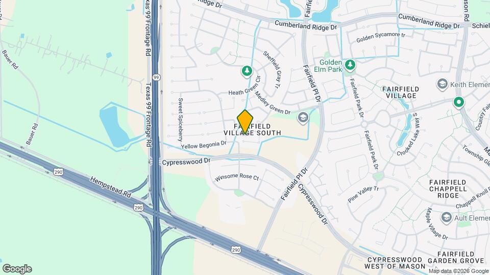 15007 Wildberry Creek Ct Map and Location Details