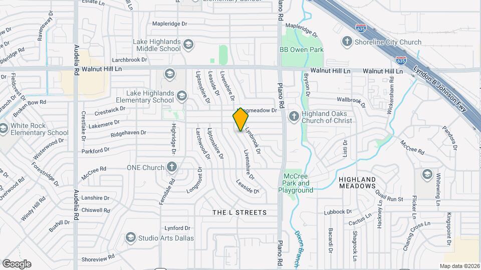 9226 Livenshire Dr Map and Location Details