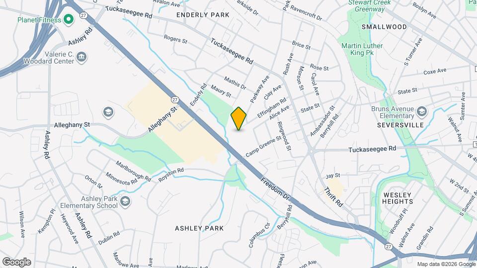 1525 Effingham Rd Map and Location Details