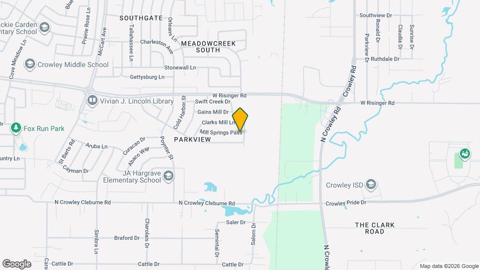 2505 Mill Springs Pass, Unit E-8 Map and Location Details