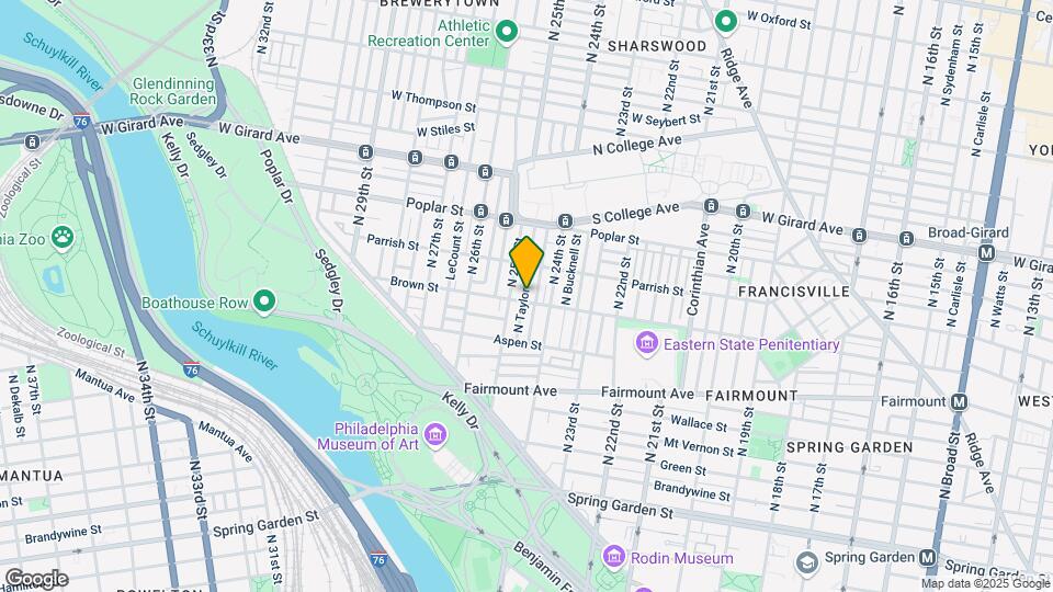 2427 Brown St Map and Location Details