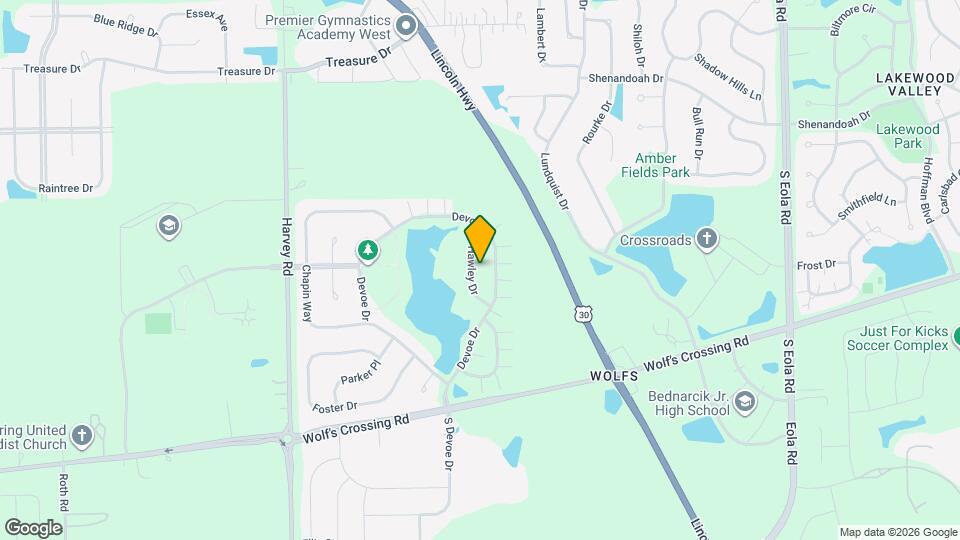 636 Hawley Dr Map and Location Details