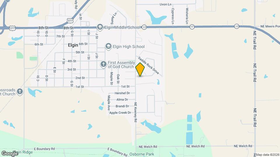 1213 Red Rock Dr Map and Location Details