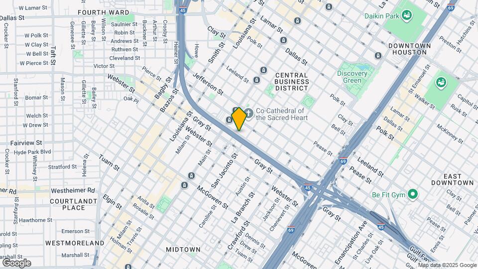 1125 Pierce St Map and Location Details