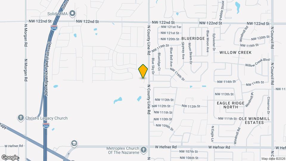 11601 Mackenzie Wy Map and Location Details