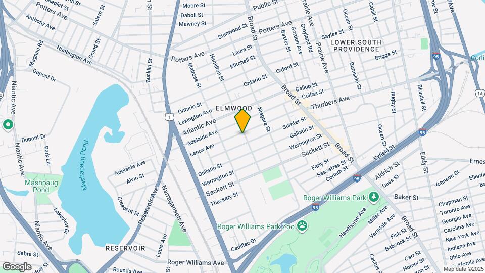 134 Lenox Ave, Unit 2nd Floor Map and Location Details
