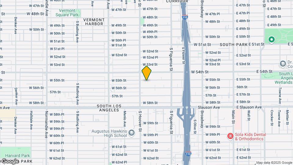 718 W 55th St, Unit 718 Mapa y Detalles de la Ubicación