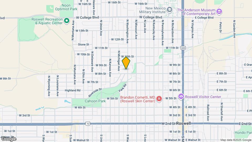 804 N Washington Ave Map and Location Details