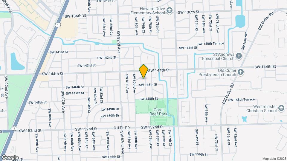 14520 SW 79th Ct Map and Location Details