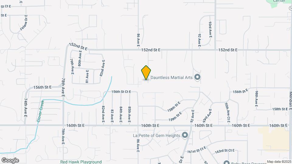 15510 87th Ave E Mapa y Detalles de la Ubicación