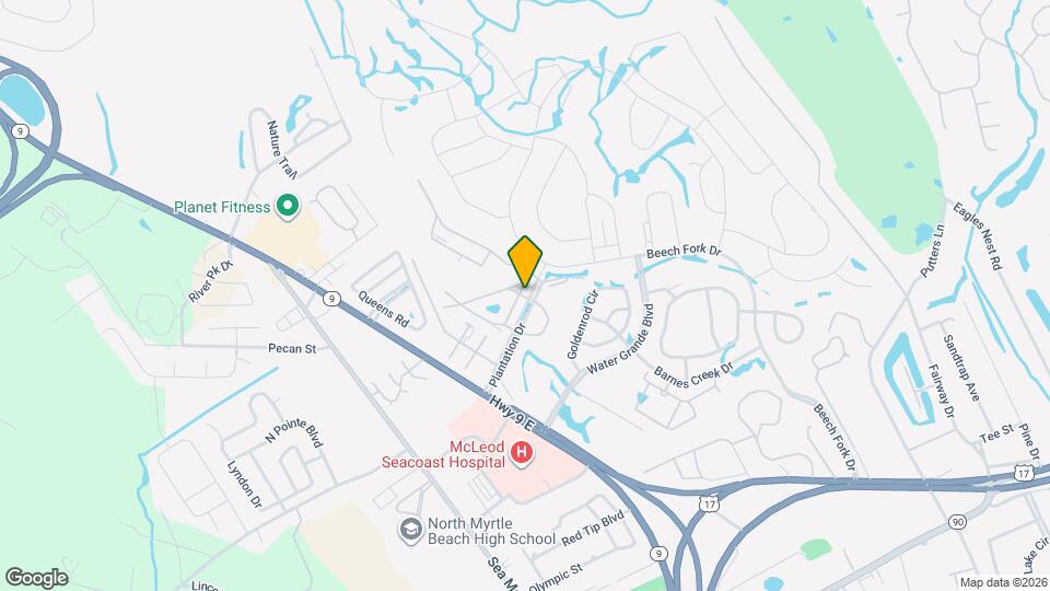 951 Plantation Dr Map and Location Details