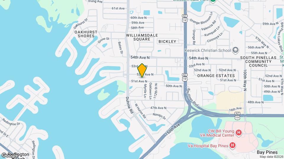 11173 51st Ave N Map and Location Details