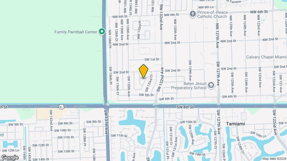 330 SW 133rd Pl Map and Location Details