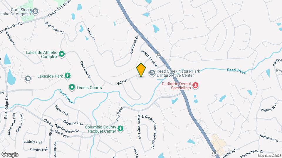 3844 Creek Ct Map and Location Details