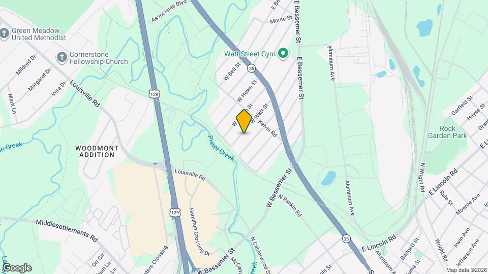 253 W Watt St Map and Location Details