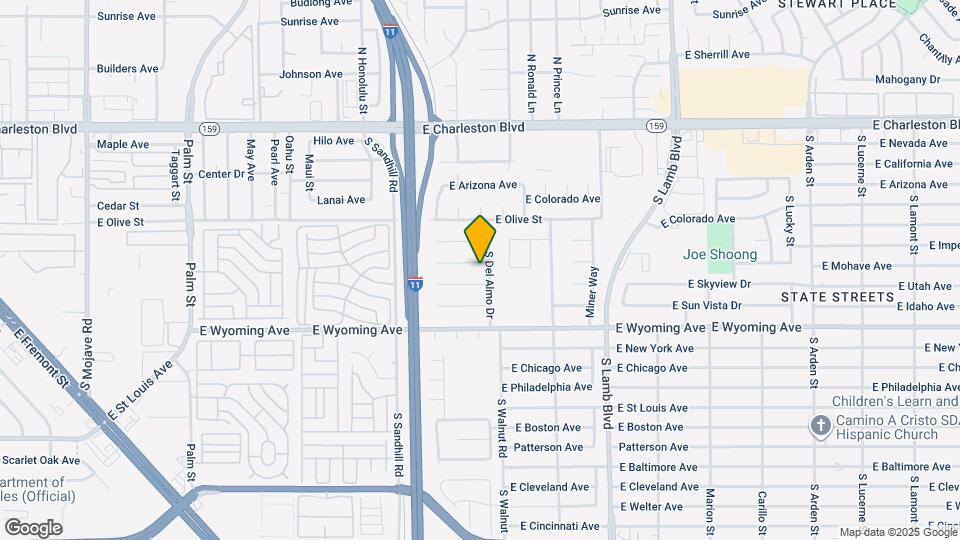 3959 Monja Cir Map and Location Details