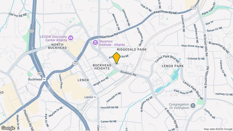 3475 Roxboro Rd Map and Location Details