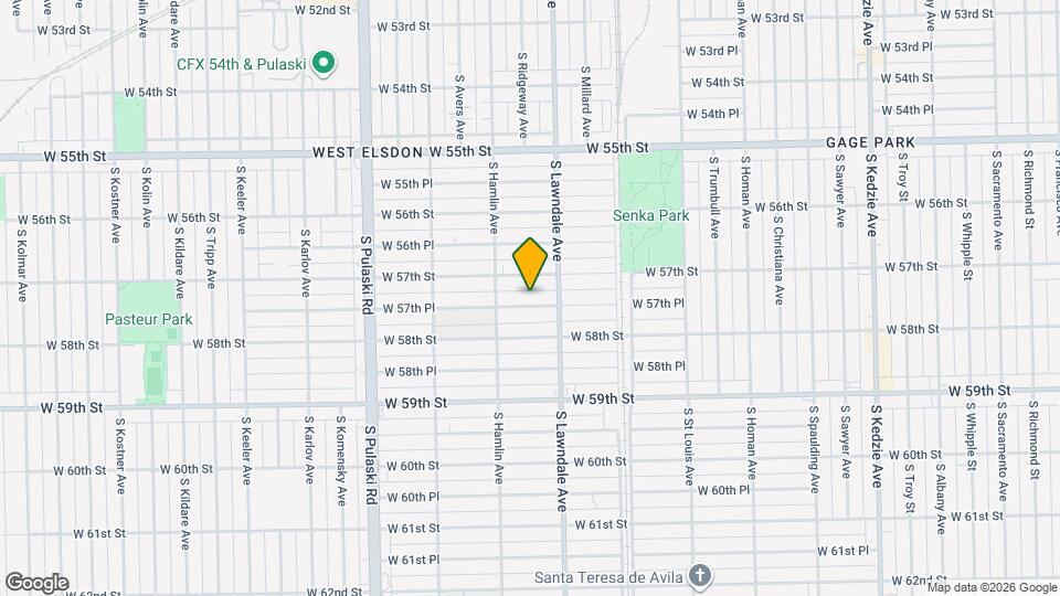 3728 W 57th Plz, Unit 2 Map and Location Details