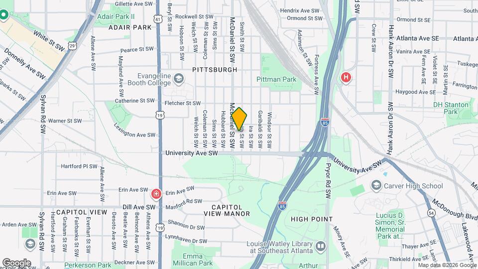 1153 Smith St SW Map and Location Details