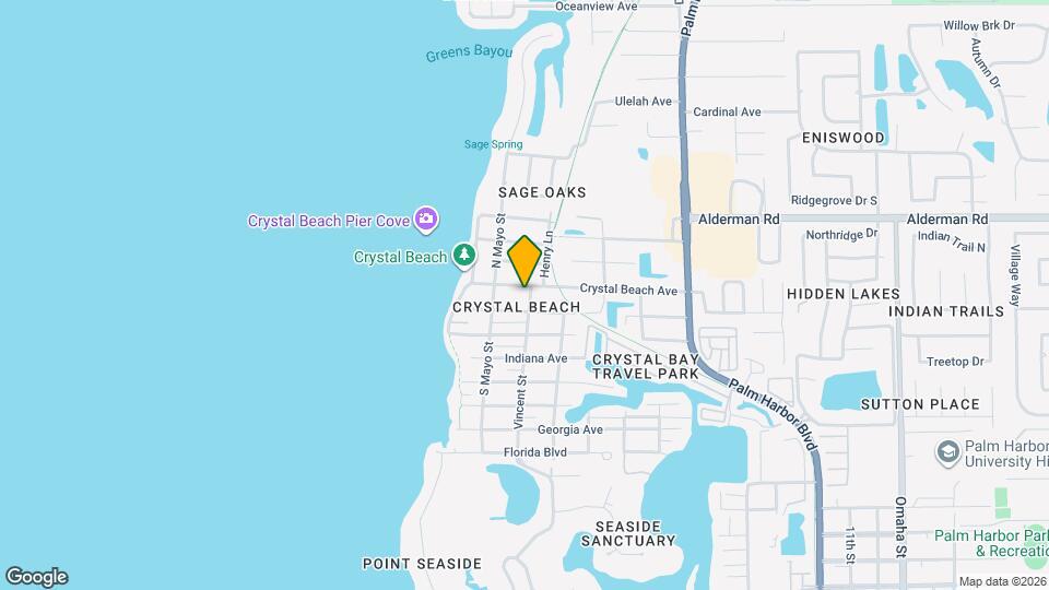 511 Crystal Beach Ave Map and Location Details
