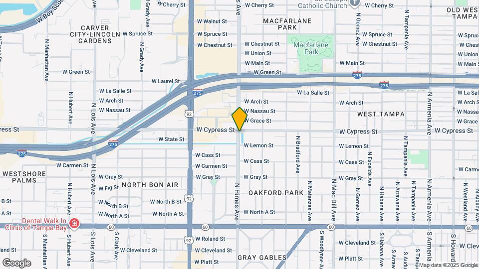 1001 N Himes Ave Map and Location Details