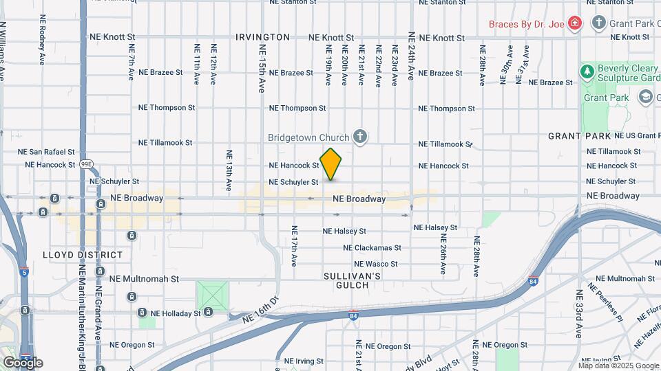 1932 NE Schuyler St Map and Location Details