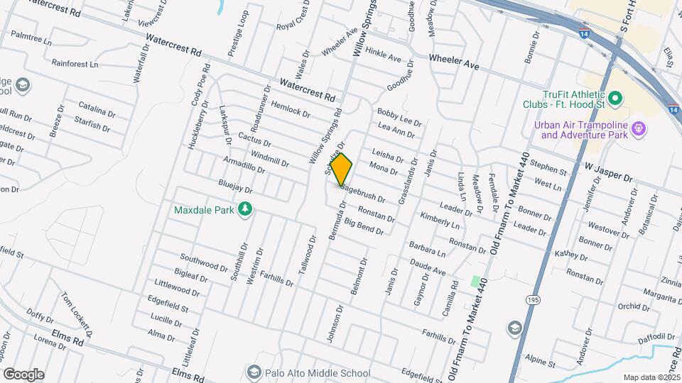 2701 Bermuda Dr Map and Location Details