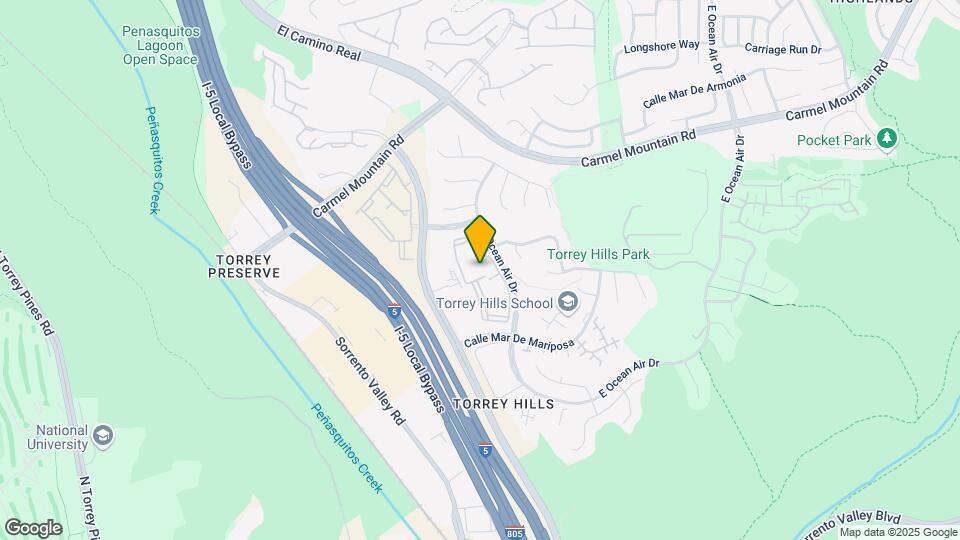 Torrey Hills Apartment Homes Map and Location Details