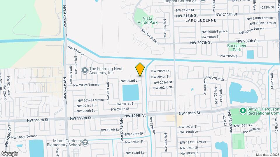 20352 NW 39th Ct Map and Location Details