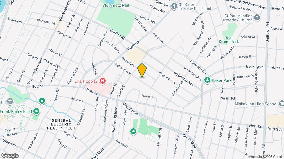 1401 Belmont Ave Map and Location Details