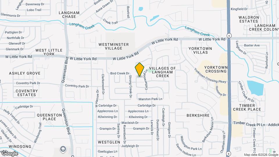 16827 Bellmoor Ln Map and Location Details