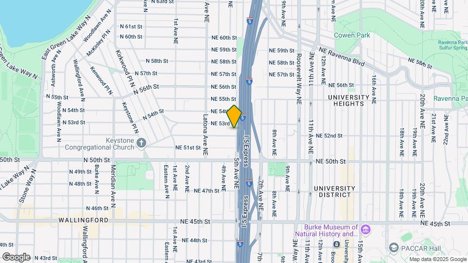 5207 5th Ave NE Mapa y Detalles de la Ubicación