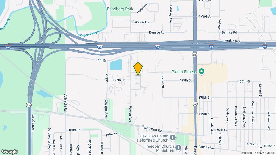 17622 Rosewood Dr Map and Location Details