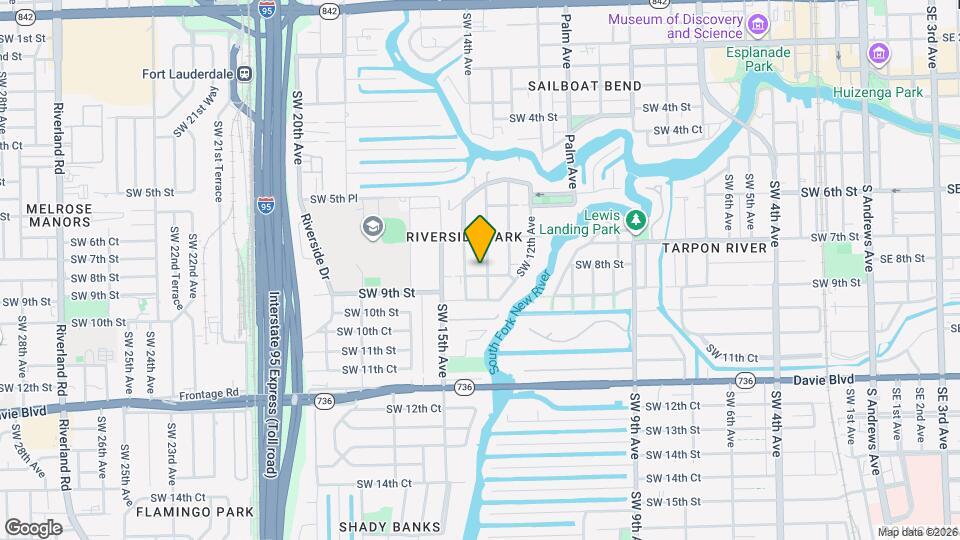 737 SW 14th Ave Map and Location Details