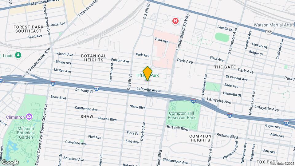 3802 McRee Ave Map and Location Details
