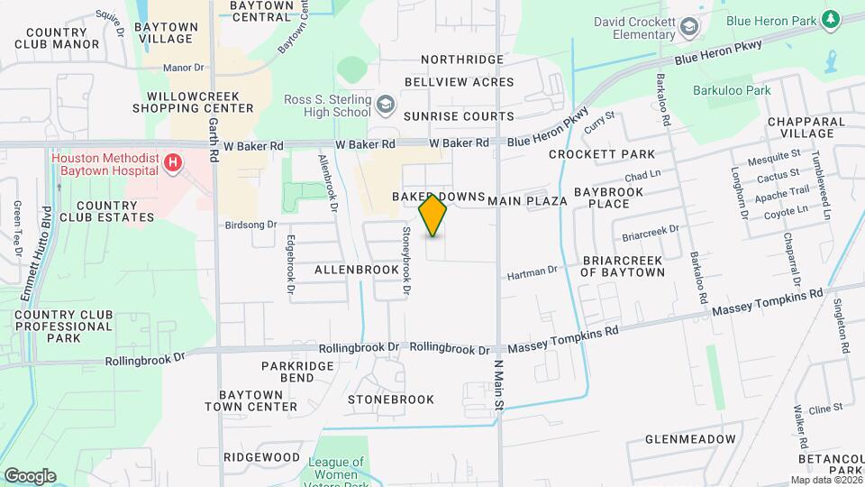 3926 W Lindbergh Ct Map and Location Details