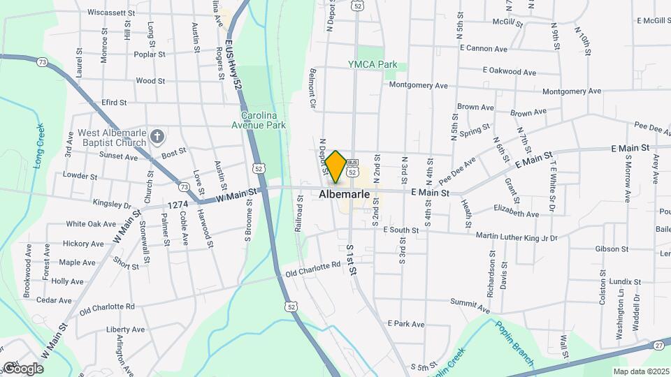 233 W Main St Map and Location Details