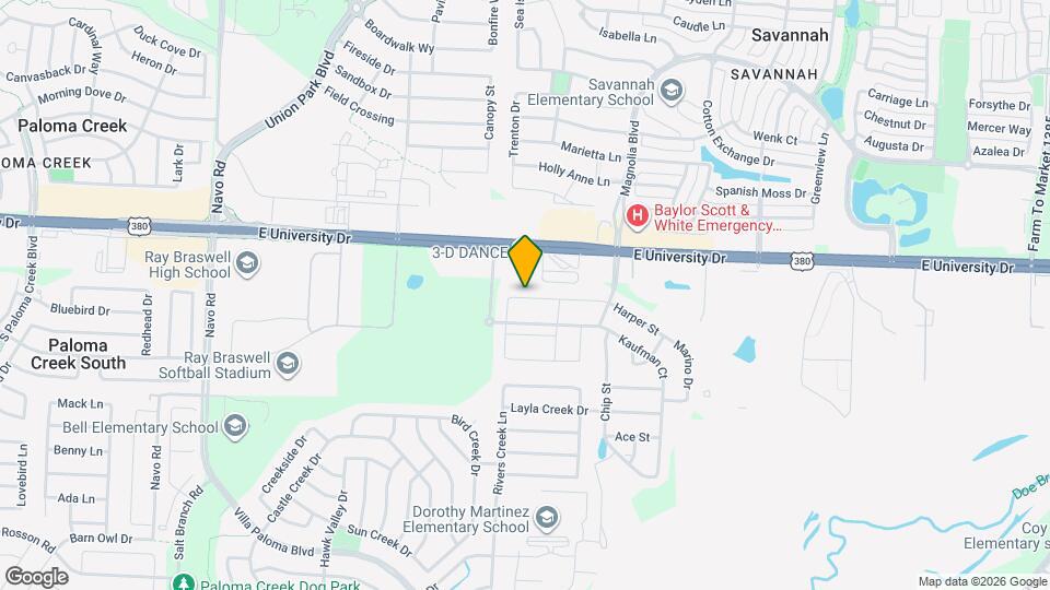 3029 Harper St Map and Location Details