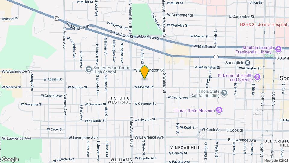 214 S State St Map and Location Details
