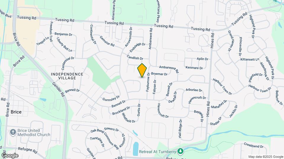 6976 Finchley Dr Map and Location Details