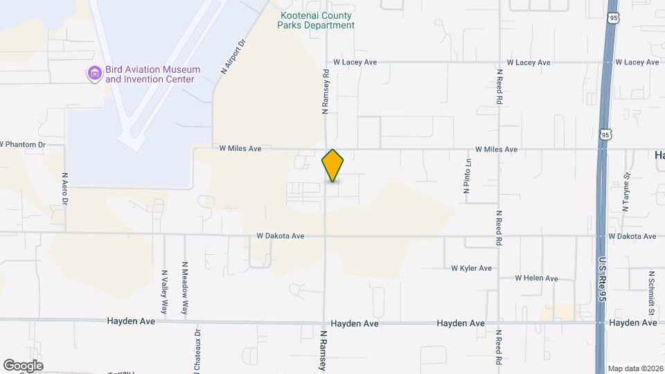 10231 N Zenith St Map and Location Details