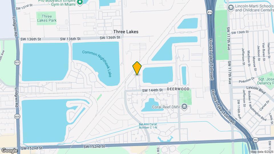 14157 SW 125th Ct Map and Location Details