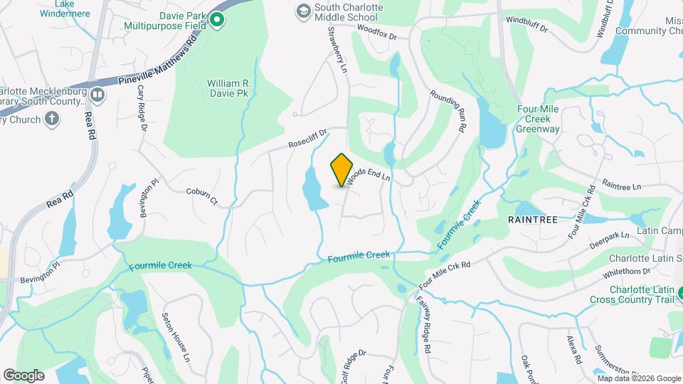 4400 Woods End Ln Mapa y Detalles de la Ubicación