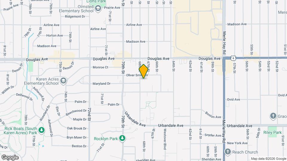 3507 68th St Map and Location Details