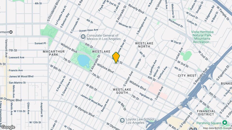 621 S Burlington Ave Mapa y Detalles de la Ubicación
