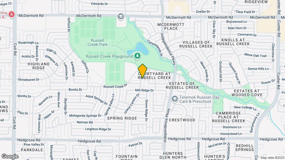8428 Grand Canyon Dr Map and Location Details