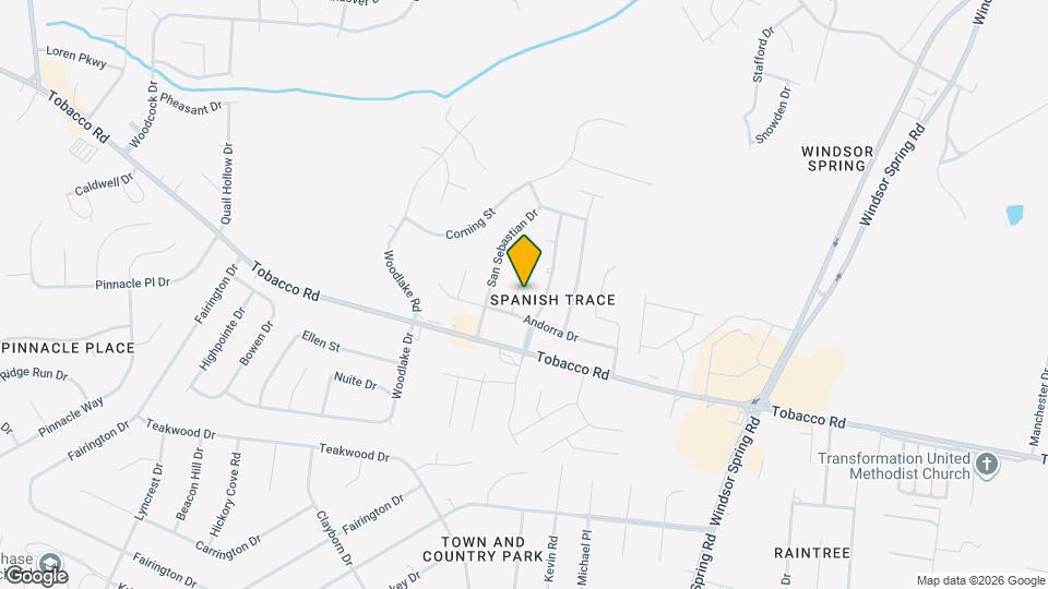 3606 Andorra Ct Map and Location Details