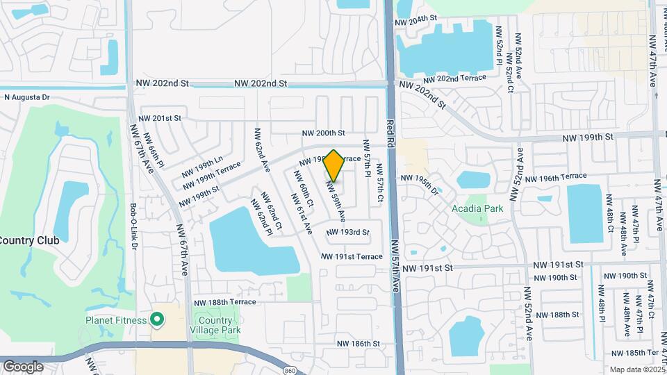 19633 NW 59th Ave Map and Location Details